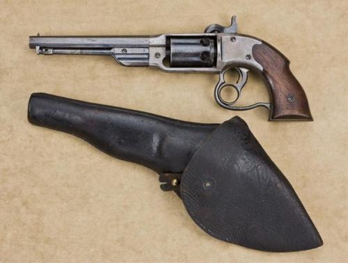 Savage 1861 Navy был одним из револьверов, специально разработанных для использования в гражданской войне. 02