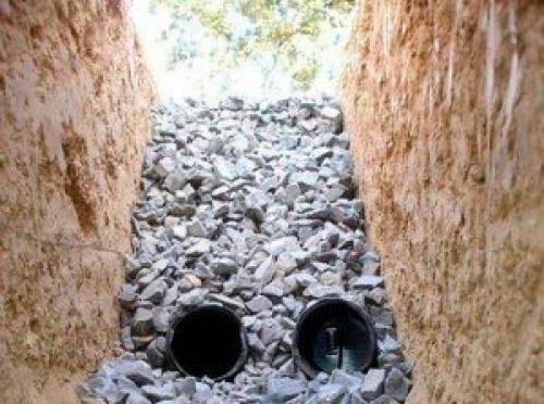 Гравийный фундамент для небольшого дома. 01