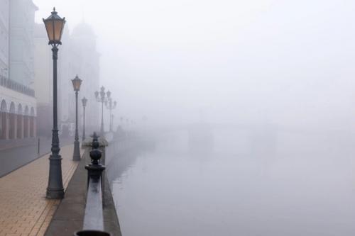 Туманный Калининград.  Серия атмосферных кадров фотографа Людмилы Комаровой. 05