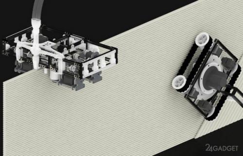 Испанские роботы - строители. 01 Испанские роботы - строители. 01