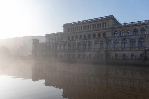 Туманный Калининград.  Серия атмосферных кадров фотографа Людмилы Комаровой. 08