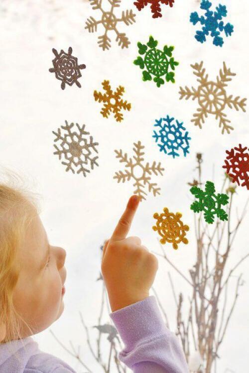 Как украсить окно на новый год. 07 Как украсить окно на новый год. 07