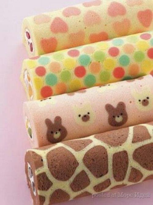 Как испечь рулет с рисунком. 02 Как испечь рулет с рисунком. 02