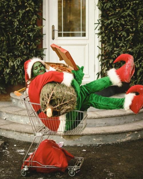 Забавная рождественская серия по мотивам гринча. 03