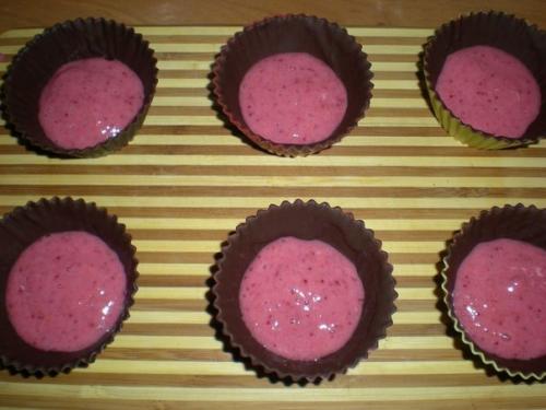 Шоколадные корзинки с клубникой и сливками - кулинарное искусство? 03