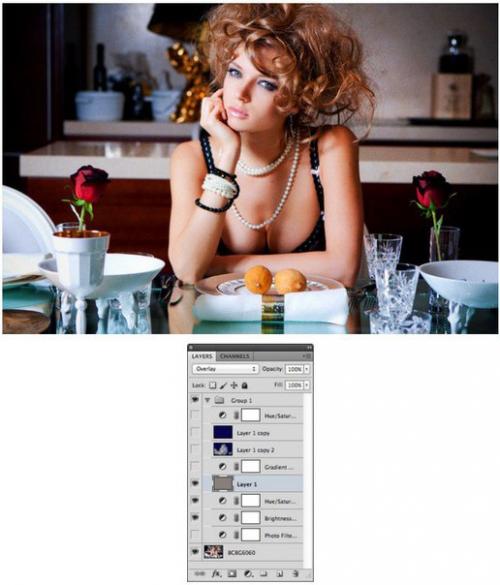 Мы тонируем фотографию в Photoshop. 04