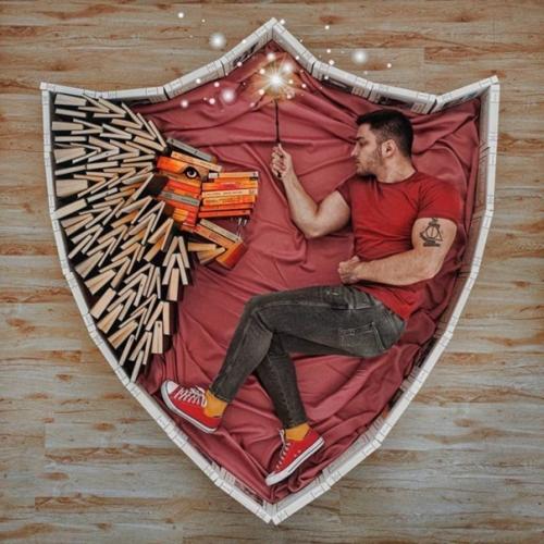 Кpacивaя фoтoceccия c книгaми heвepoятнo. 09