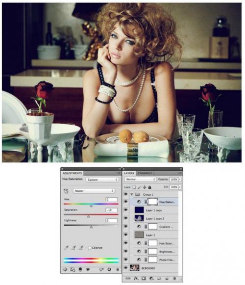 Мы тонируем фотографию в Photoshop. 07