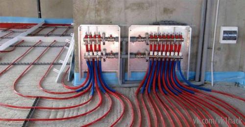 Водяной тёплый пол в частном доме. 03 Водяной тёплый пол в частном доме. 03