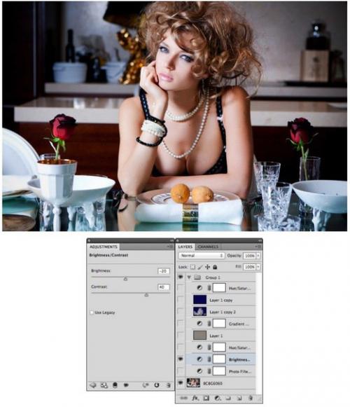 Мы тонируем фотографию в Photoshop. 02