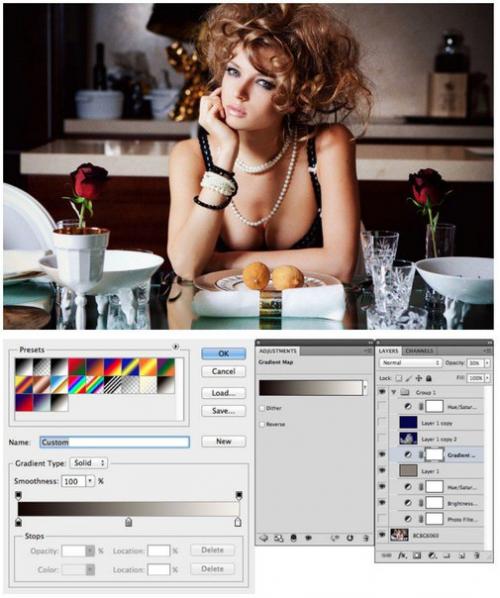 Мы тонируем фотографию в Photoshop. 05