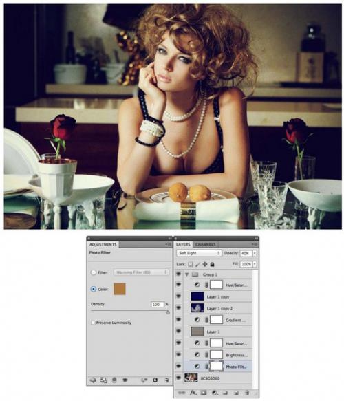 Мы тонируем фотографию в Photoshop. 08