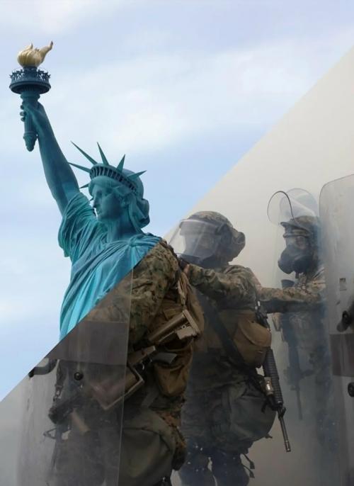 Художник цифрового коллажа Угур галленкуш создаёт выразительные работы о глобальной несправедливости. 06