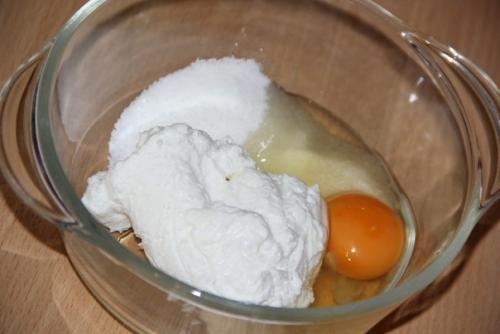 Творожный пирог крамарь с ананасами от вероники. 02