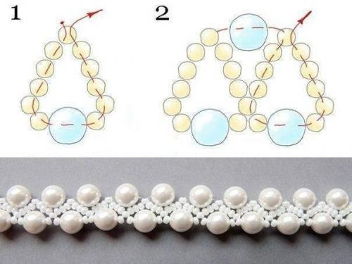 Девчонки, ловите схему ажурного колье? 01
