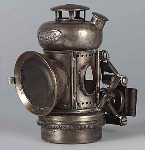 Велосипедные фонари рубежа XIX - XX веков. 02