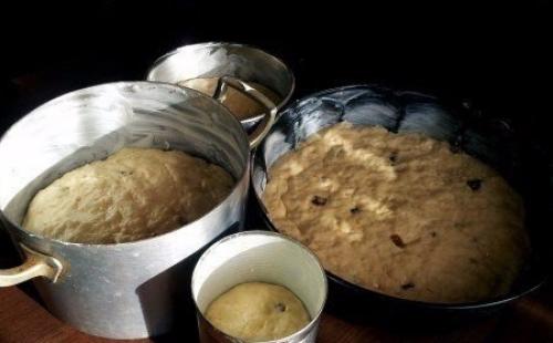 Пасхальный кулич.  Ингредиенты. 08