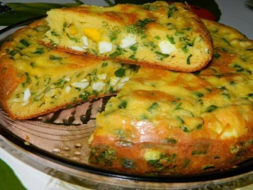 Пирог с яйцами и зеленым луком. 06 Пирог с яйцами и зеленым луком. 06