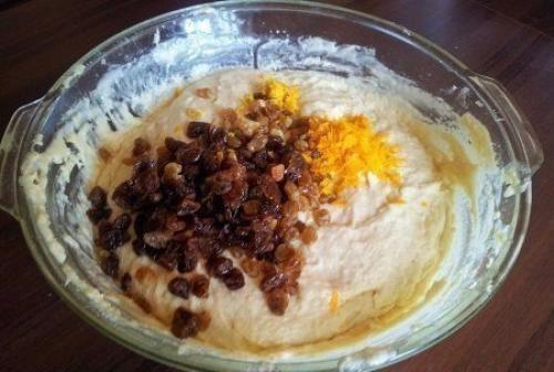 Пасхальный кулич.  Ингредиенты. 05