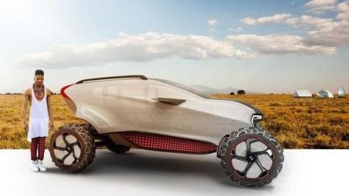 Эко - автомобиль из природных компонентов. 01