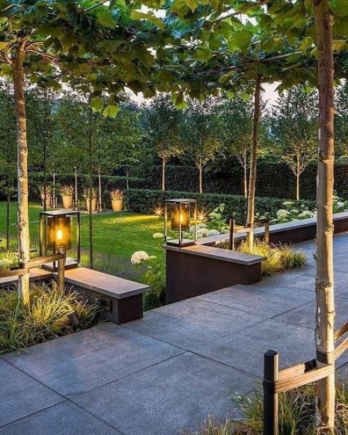 Восхитительные идеи обустройства двориков. 02