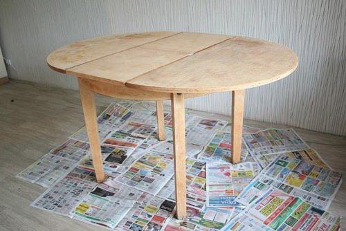 Мастер-класс по созданию стола в стиле шебби шик. 06 Мастер-класс по созданию стола в стиле шебби шик. 06