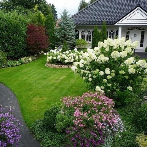 Восхитительные идеи обустройства двориков. 07