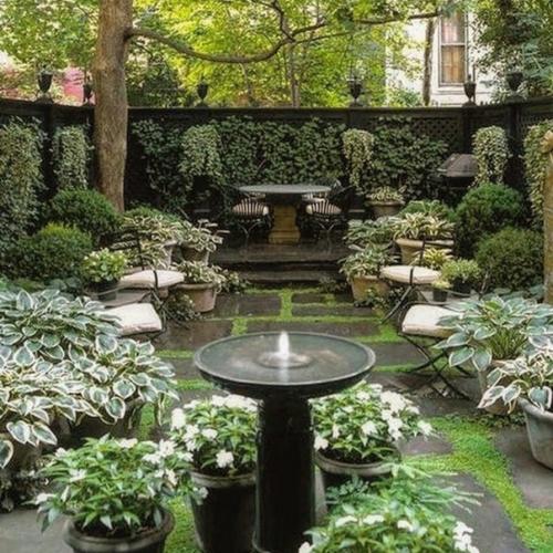 Восхитительные идеи обустройства двориков. 06