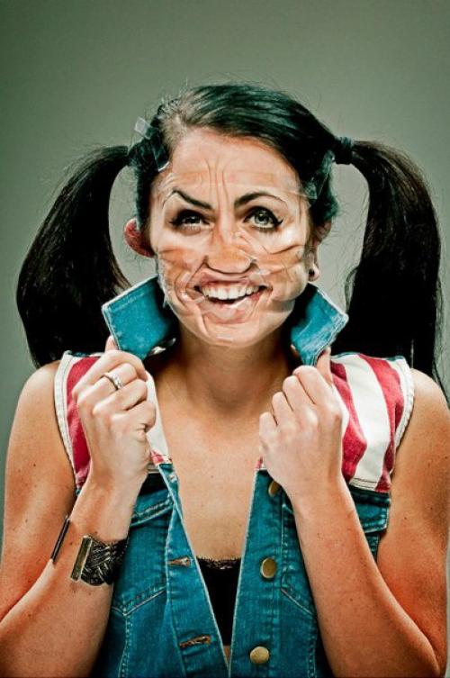 Смешные лица в фотопроекте Скотч. 01