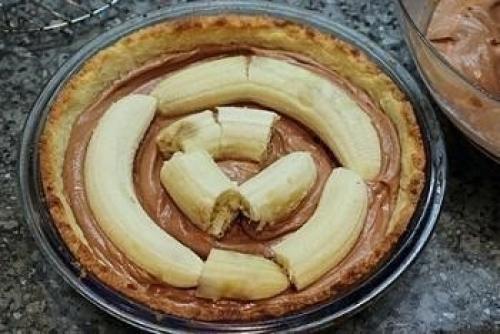 Вкуснейший торт с бананами и шоколадным муссом! 08