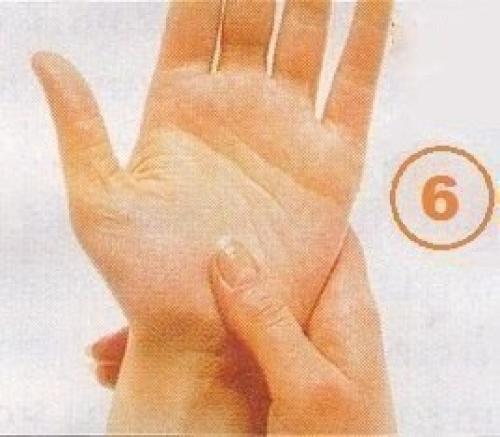 Точки на руках - быстрое выздоровление. 05
