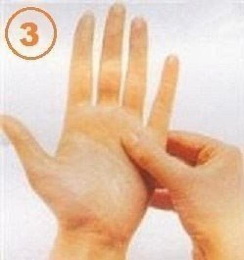 Точки на руках - быстрое выздоровление. 02