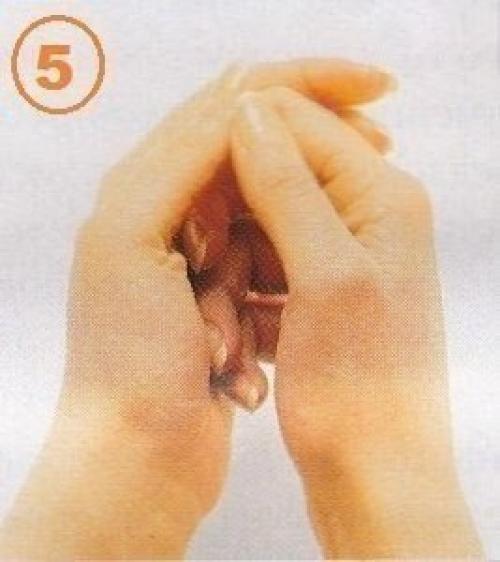 Точки на руках - быстрое выздоровление. 04