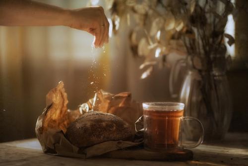 Пробы пера.  Впервые снимала для подруги ремесленный хлеб и десерты! 06