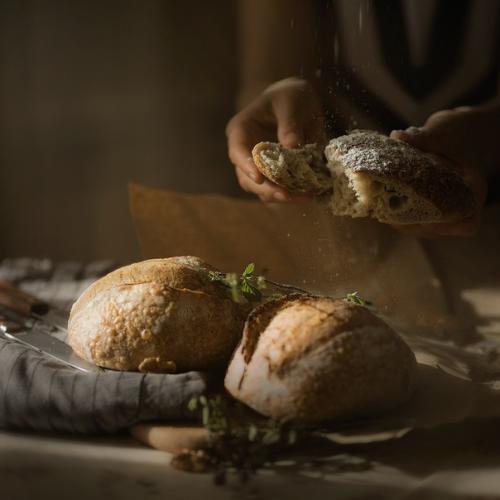 Пробы пера.  Впервые снимала для подруги ремесленный хлеб и десерты! 04