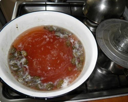 Варенье из сосновых шишек. 06