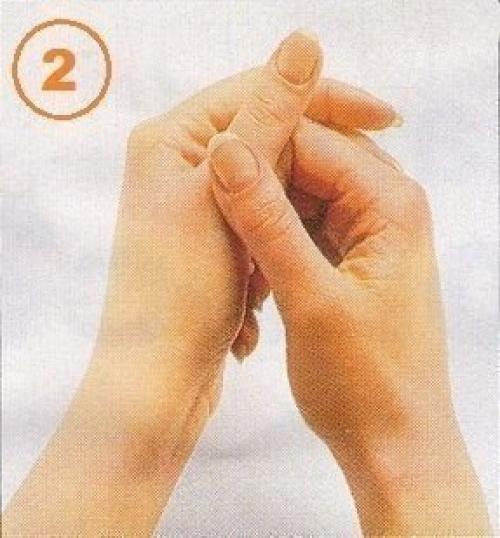 Точки на руках - быстрое выздоровление. 01