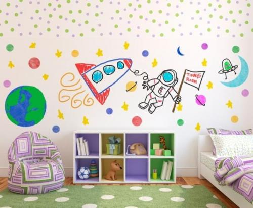 Рисование в детской: маркерное покрытие. 04 Рисование в детской: маркерное покрытие. 04