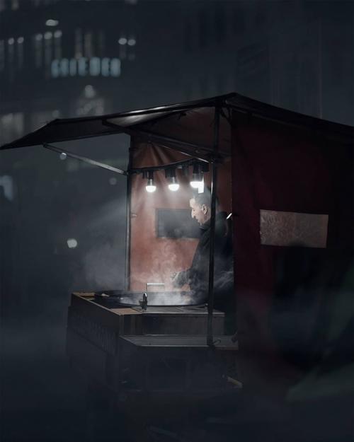 Нуарный стиль уличного фотографа Chris Tzoannou. 03