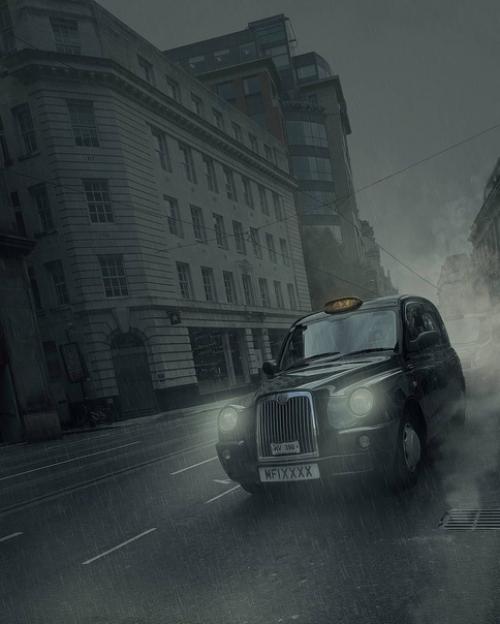 Нуарный стиль уличного фотографа Chris Tzoannou. 01