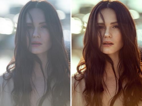 До и после обработки фото. 07