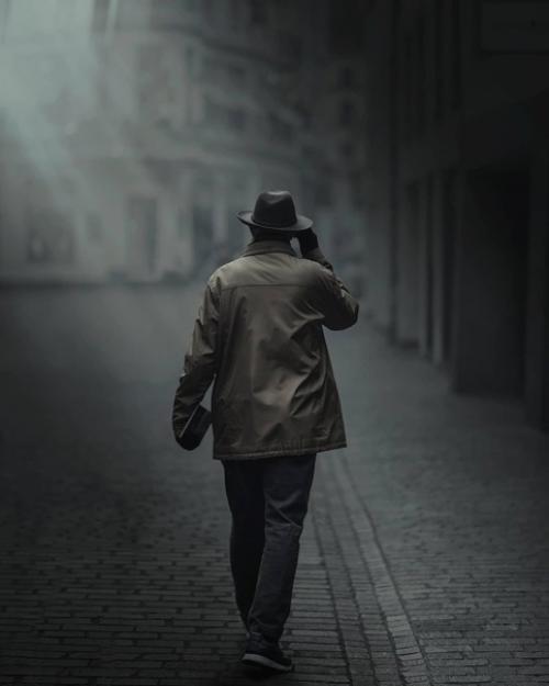 Нуарный стиль уличного фотографа Chris Tzoannou. 06