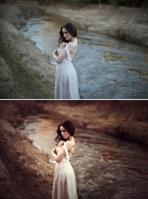 До и после обработки фото. 02