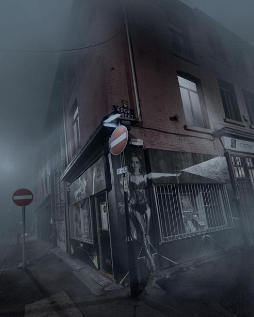 Нуарный стиль уличного фотографа Chris Tzoannou. 05