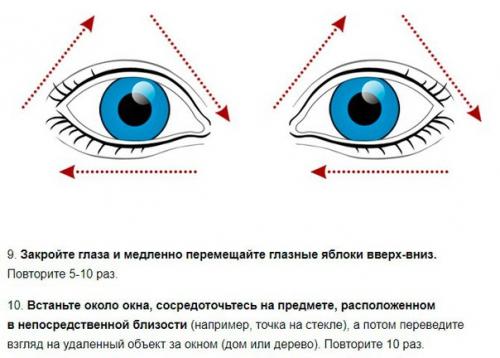 10 быстрых упражнений для улучшения зрения. 03
