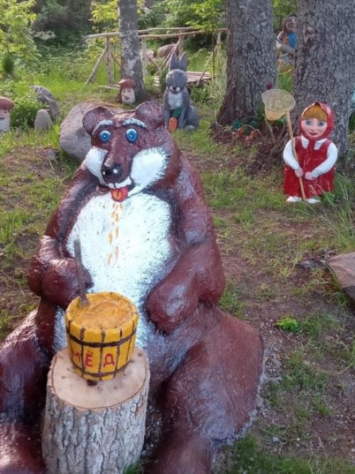 Моя сказочная полянка в деревне. 02