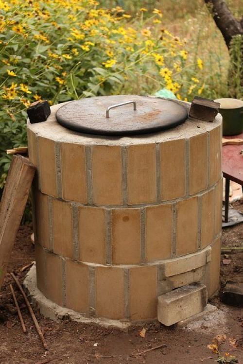 Как сделать стационарный тандыр своими руками. 05 Как сделать стационарный тандыр своими руками. 05