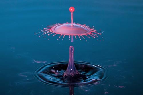 Мы снимаем капли воды. 03