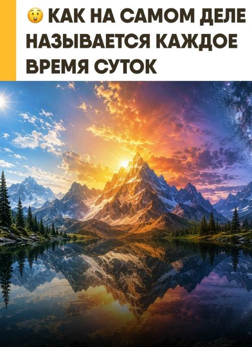 Почему утро, день и вечер не имеют чётких границ. 
