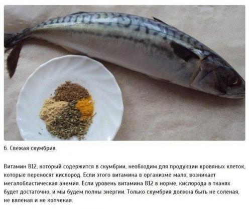 10 продуктов, которые снимут усталость. 05